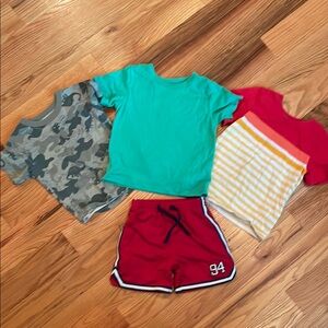 Kids' Colorful T-Shirt & short set
